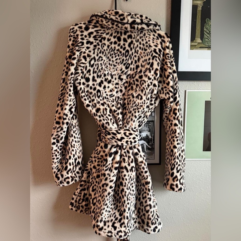 Victoria’s Secret Leopard Print Robe